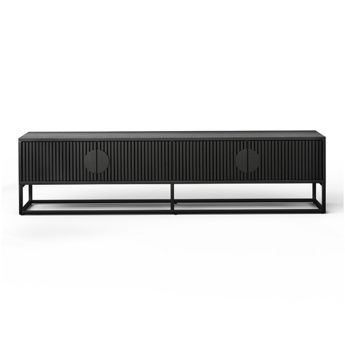Tessa Ripple Slatted Tv Unit