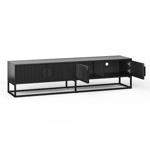 Tessa Ripple Slatted Tv Unit