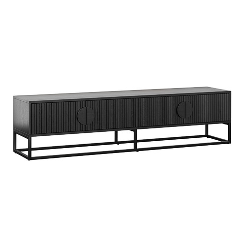 Continental Designs Tessa Ripple Slatted TV Unit | Temple & Webster