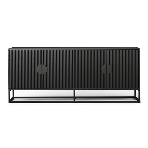 Tessa 180cm Ripple Slatted Sideboard