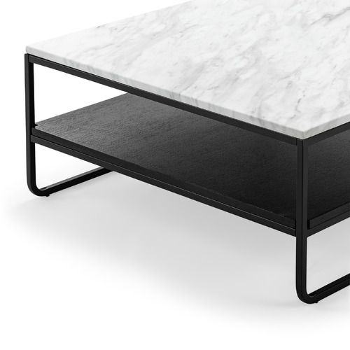 Cetus Cultured Marble Coffee Table Temple & Webster