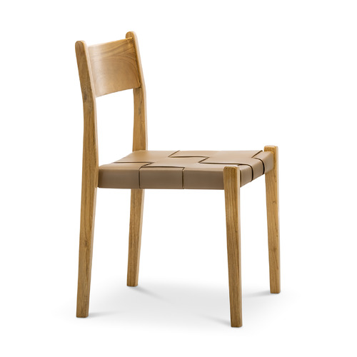 Gaia Sungkai Wood Stackable Dining Chairs