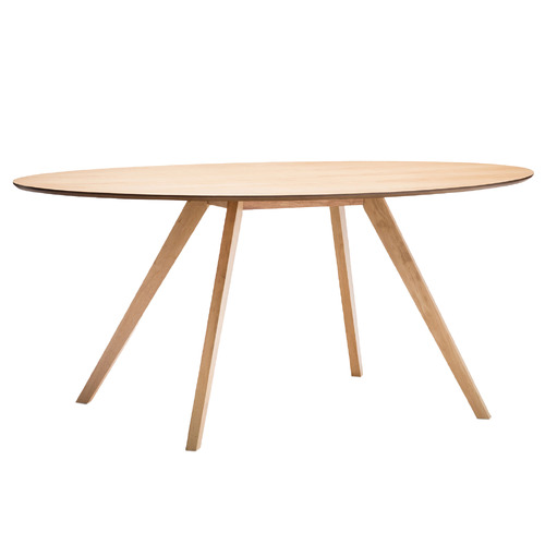 6 Seater Davian Oval Dining Table & Chair Set