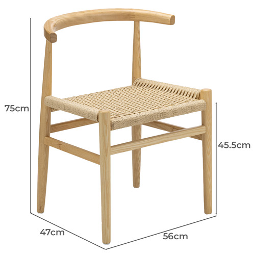 4 Seater Adriel Round Dining Table & Chair Set