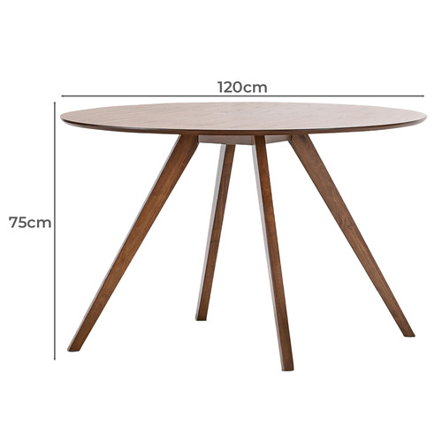 4 Seater Davian Round Dining Table & Chair Set