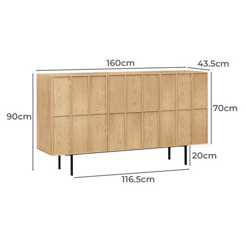Jynea 2 Door 2 Drawer Sideboard