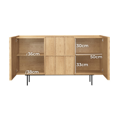 Jynea 2 Door 2 Drawer Sideboard
