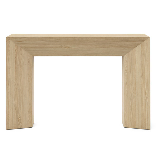 Trenton American Oak Wood Console Table