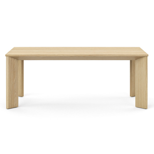 Trenton American Oak Wood Dining Table