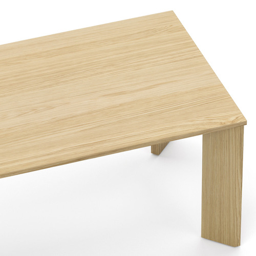 Trenton American Oak Wood Dining Table