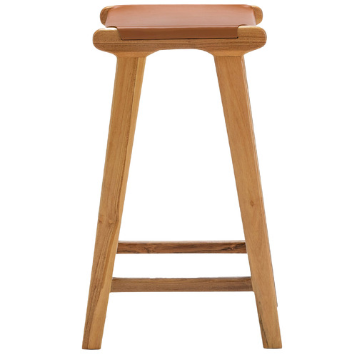 67cm-Casey-Flat-Cowhide-Leather-Barstool