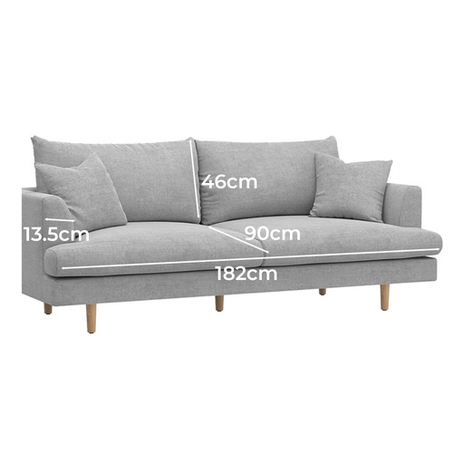 Avondale 3 Seater Upholstered Sofa