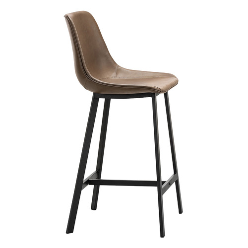 67cm Hanns Faux Leather Barstools
