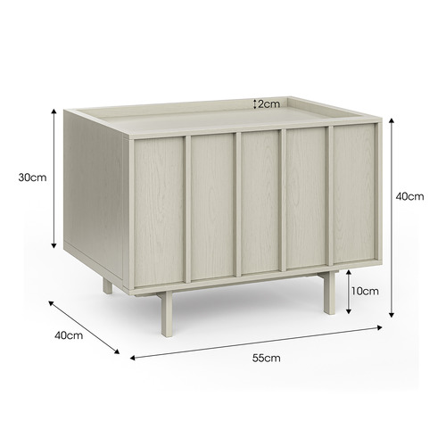 Jynea Bedside Table