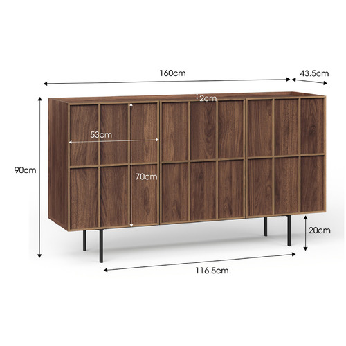 Jynea 2 Door 2 Drawer Sideboard