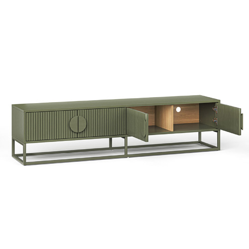 Tessa Ripple Slatted TV Unit