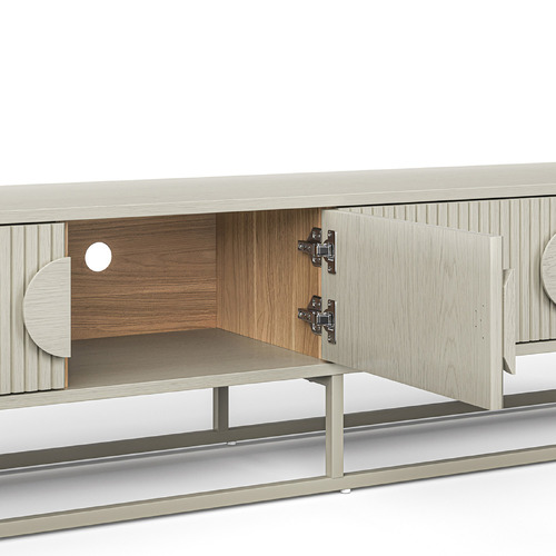 Tessa Ripple Slatted TV Unit