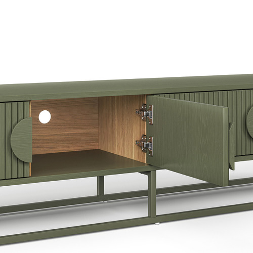 Tessa Ripple Slatted TV Unit