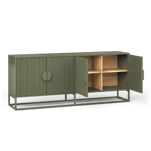 Tessa Ripple Slatted Sideboard