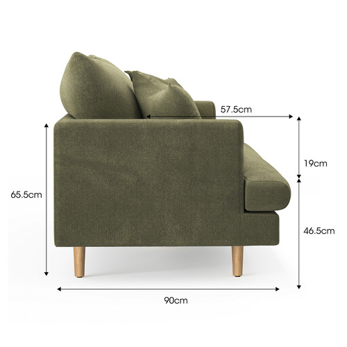 Avondale 3 Seater Upholstered Sofa