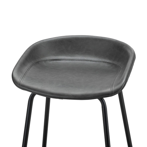 63cm Cygnus Faux Leather Barstools