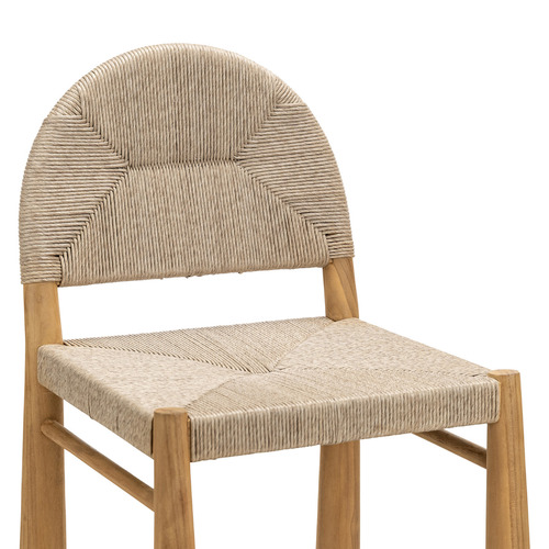 Natural Calista Teak Wood Dining Chairs