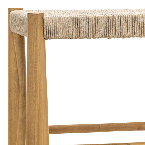 64cm Calista Teak Wood Counter Stool