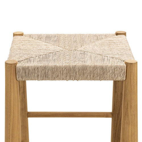 64cm Calista Teak Wood Counter Stool