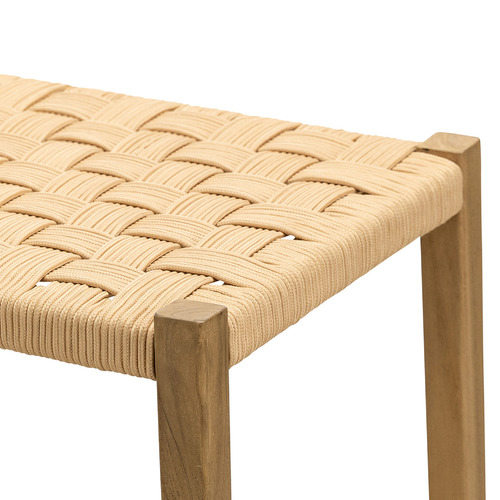 67cm Karen Teak Wood Bar Stool