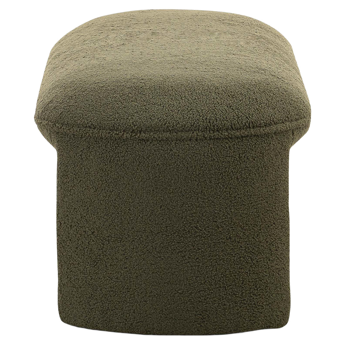 Timi 2 Seater Teddy Boucle Ottoman Bench