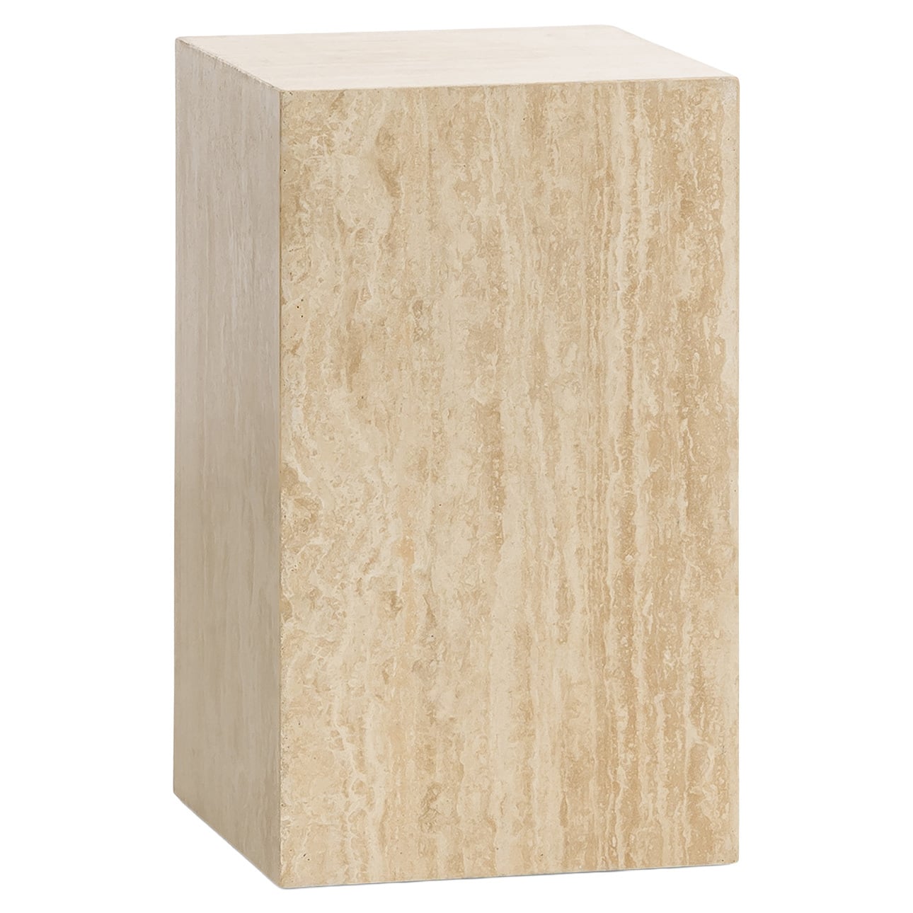 Paula Travertine Side Table