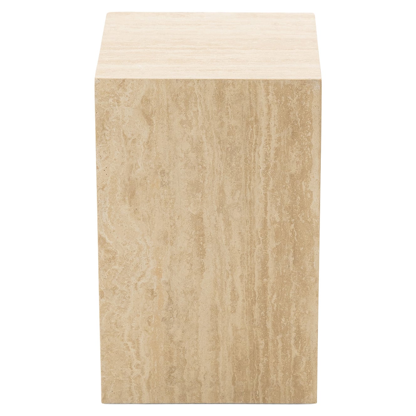 Paula Travertine Side Table