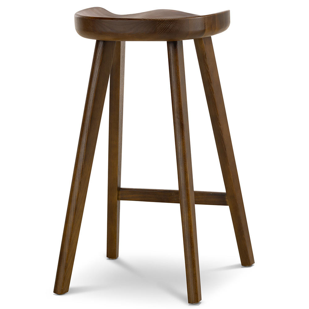 68.5cm Adena Ash Wood Bar Stools