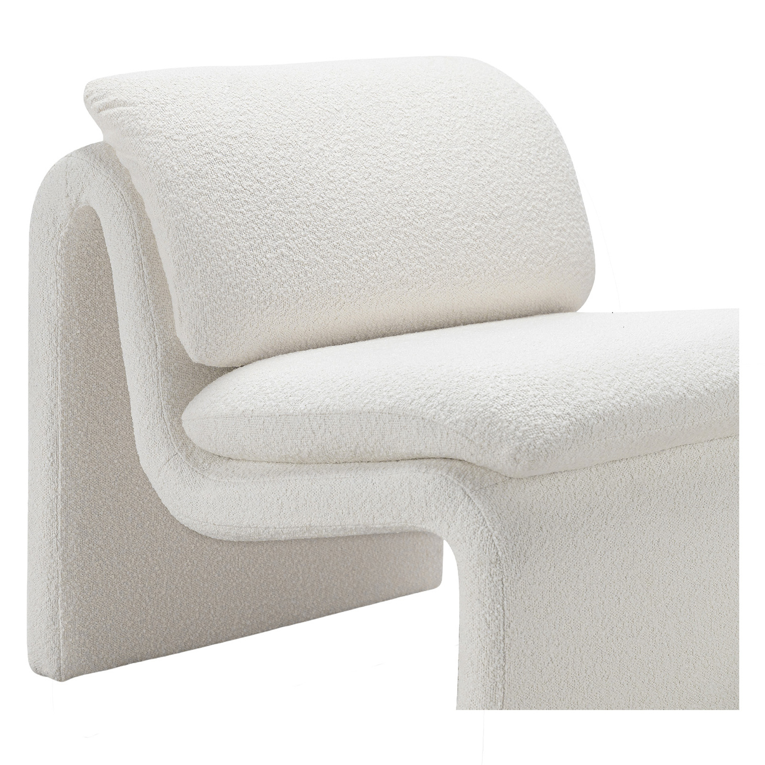 Carl Boucle Accent Chair