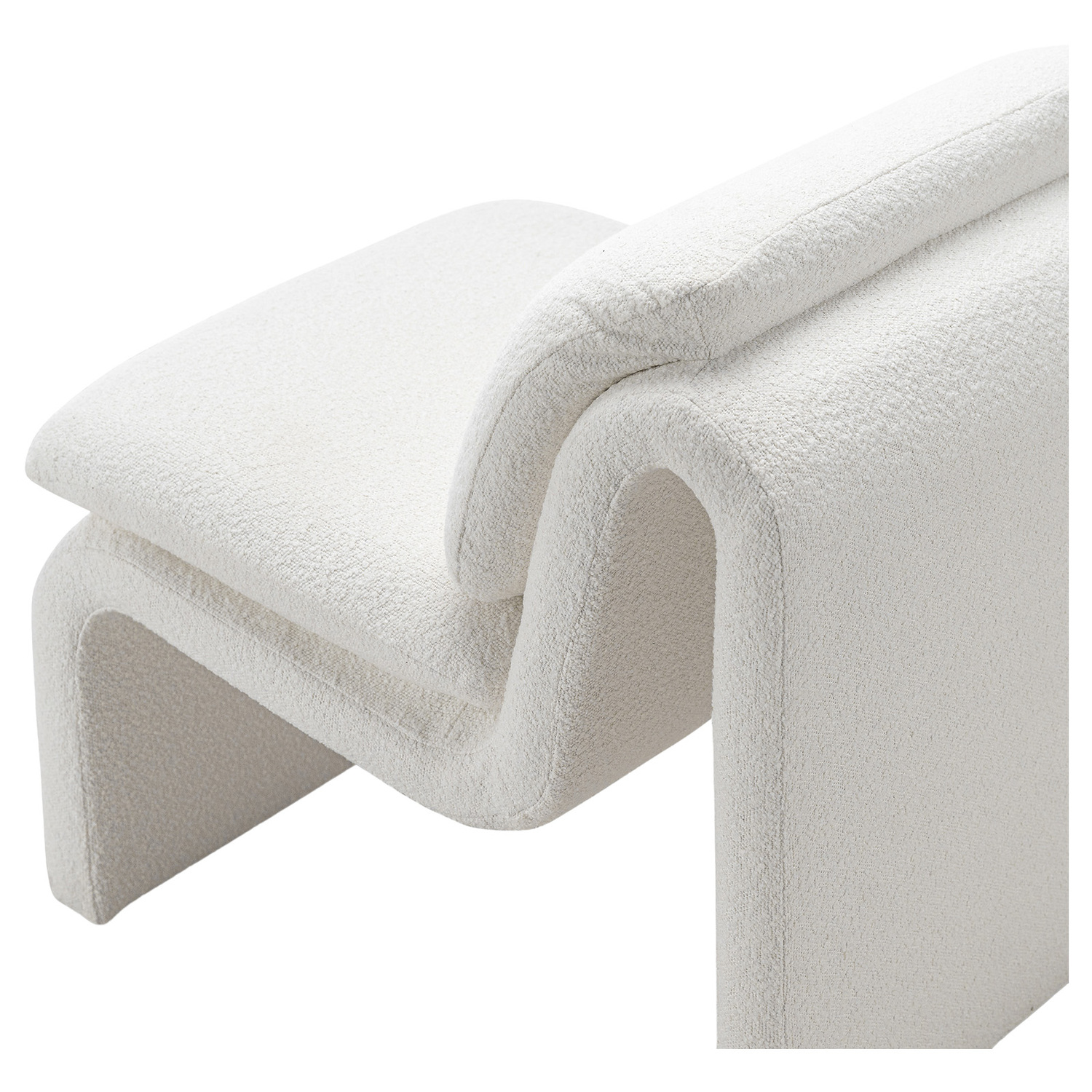 Carl Boucle Accent Chair