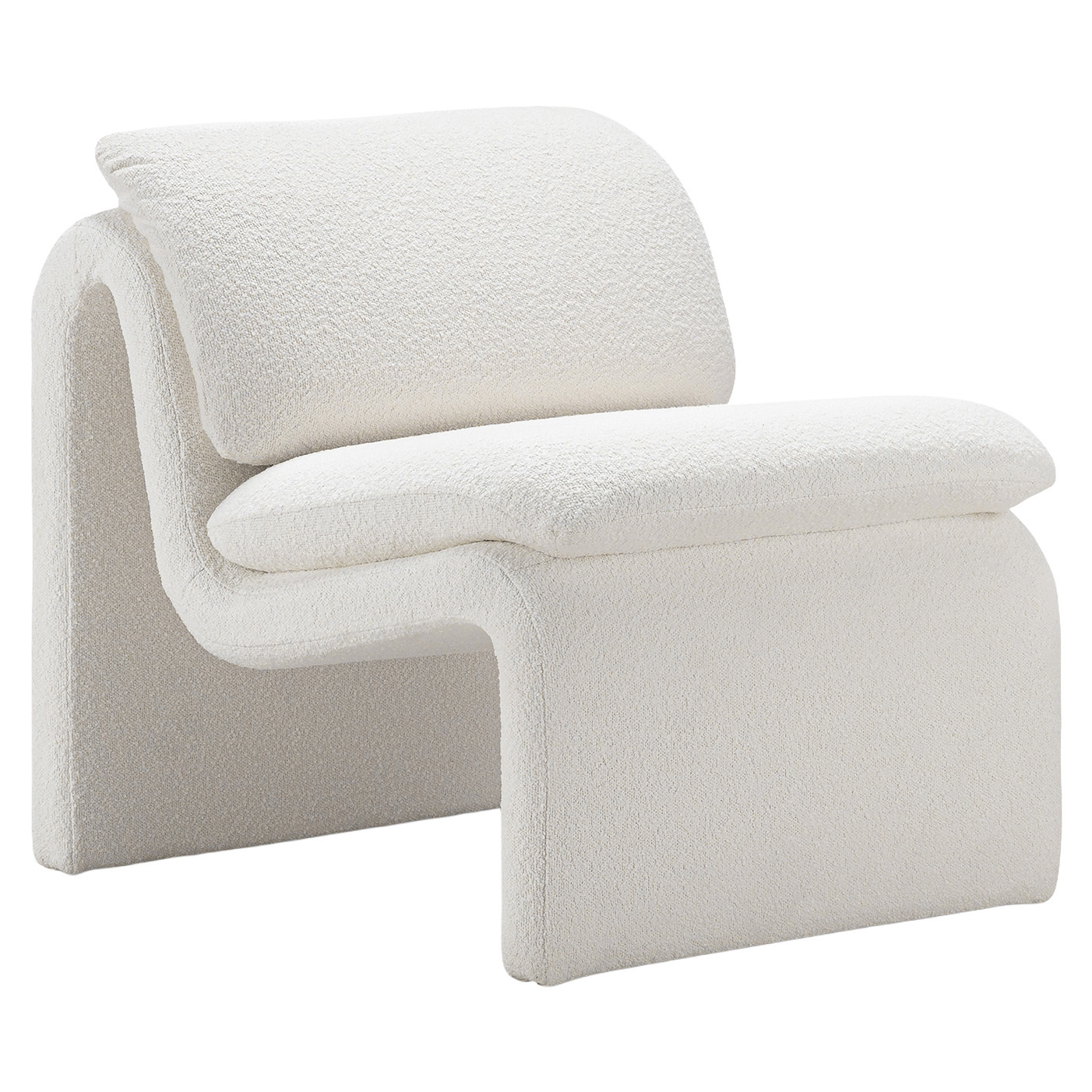 Carl Boucle Accent Chair