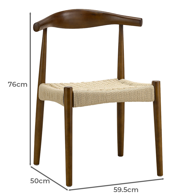 Elyse Ash Wood Dining Chairs