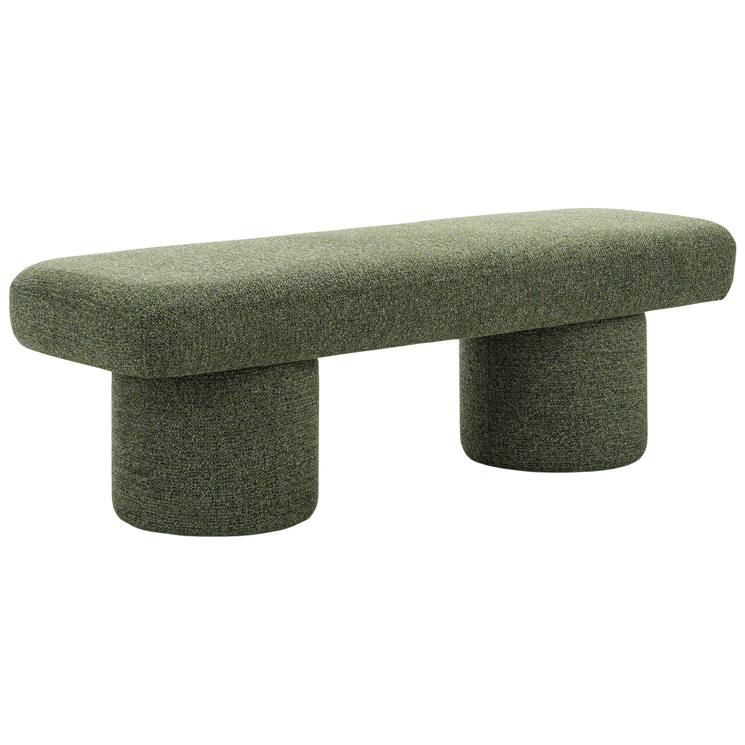 Hera Chenille Ottoman Bench