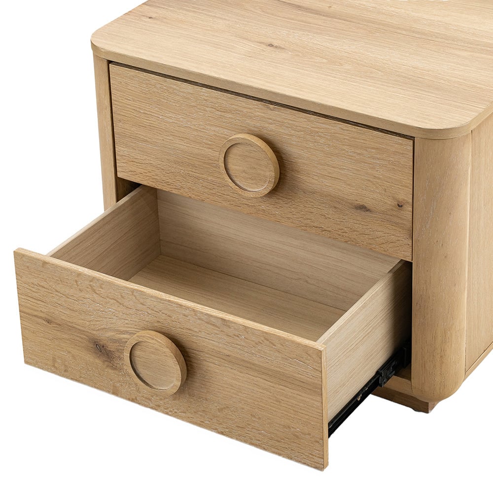 Everly 2 Drawer Bedside