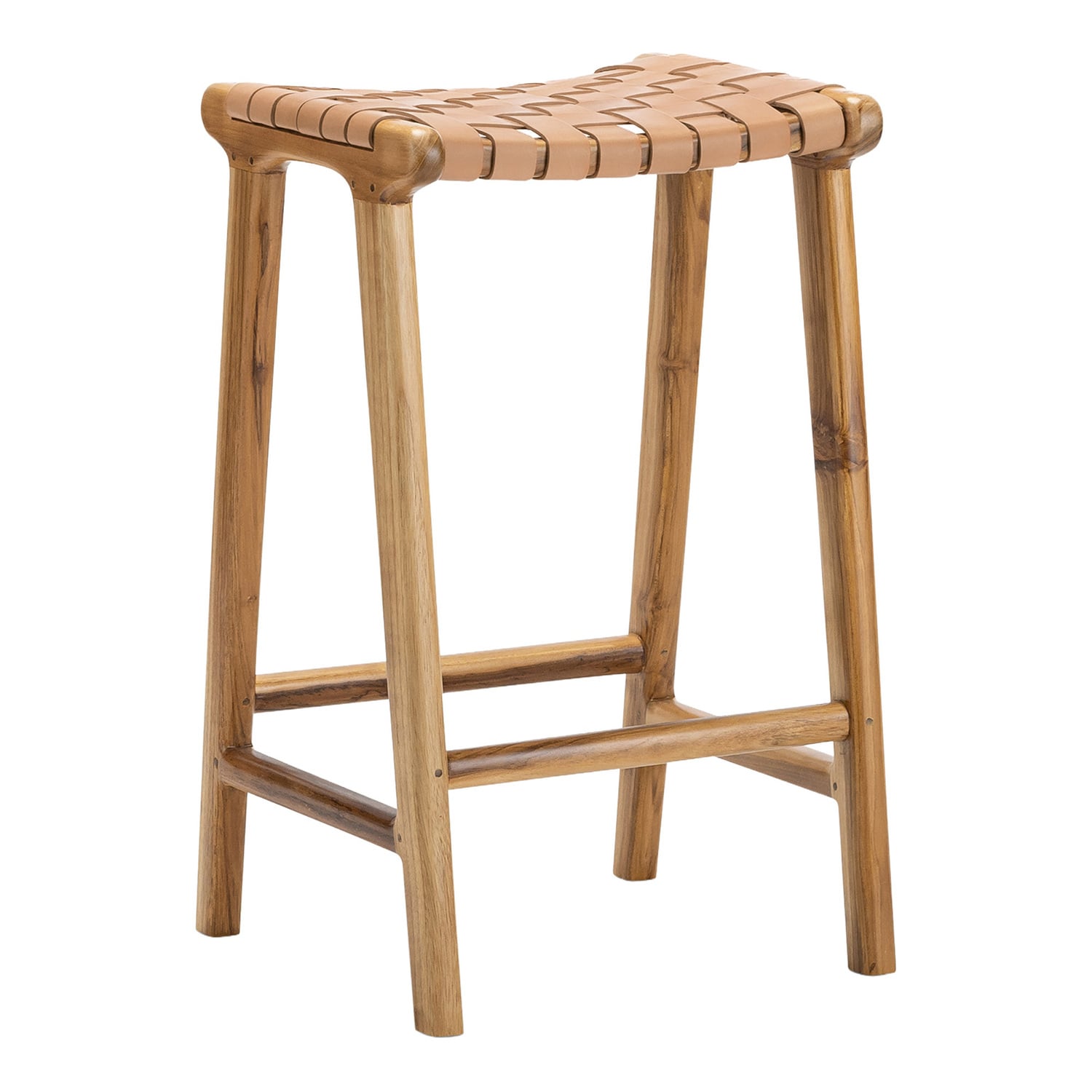 66cm-Cassie-Leather-and-Teak-Counter-Stool