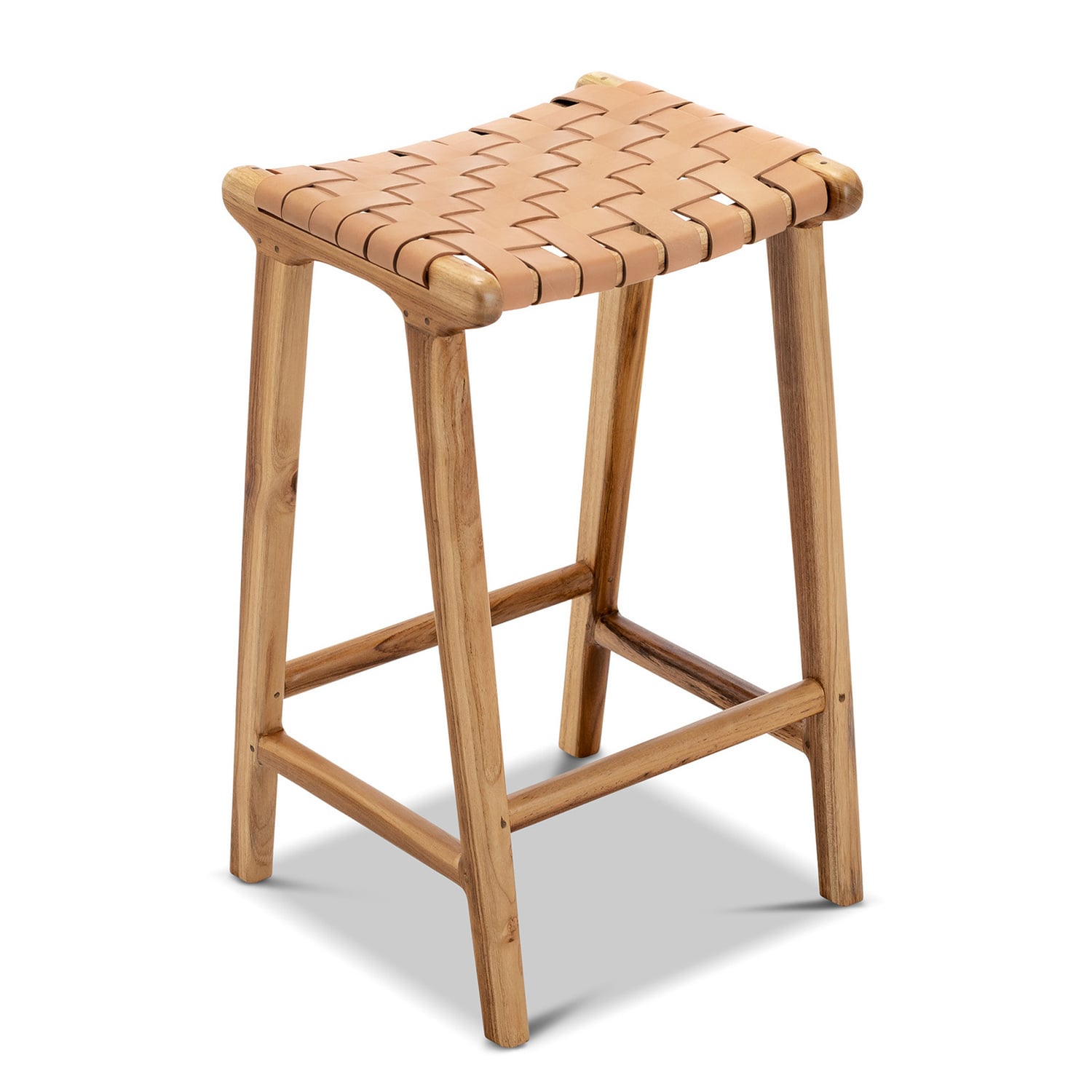 66cm-Cassie-Leather-and-Teak-Counter-Stool