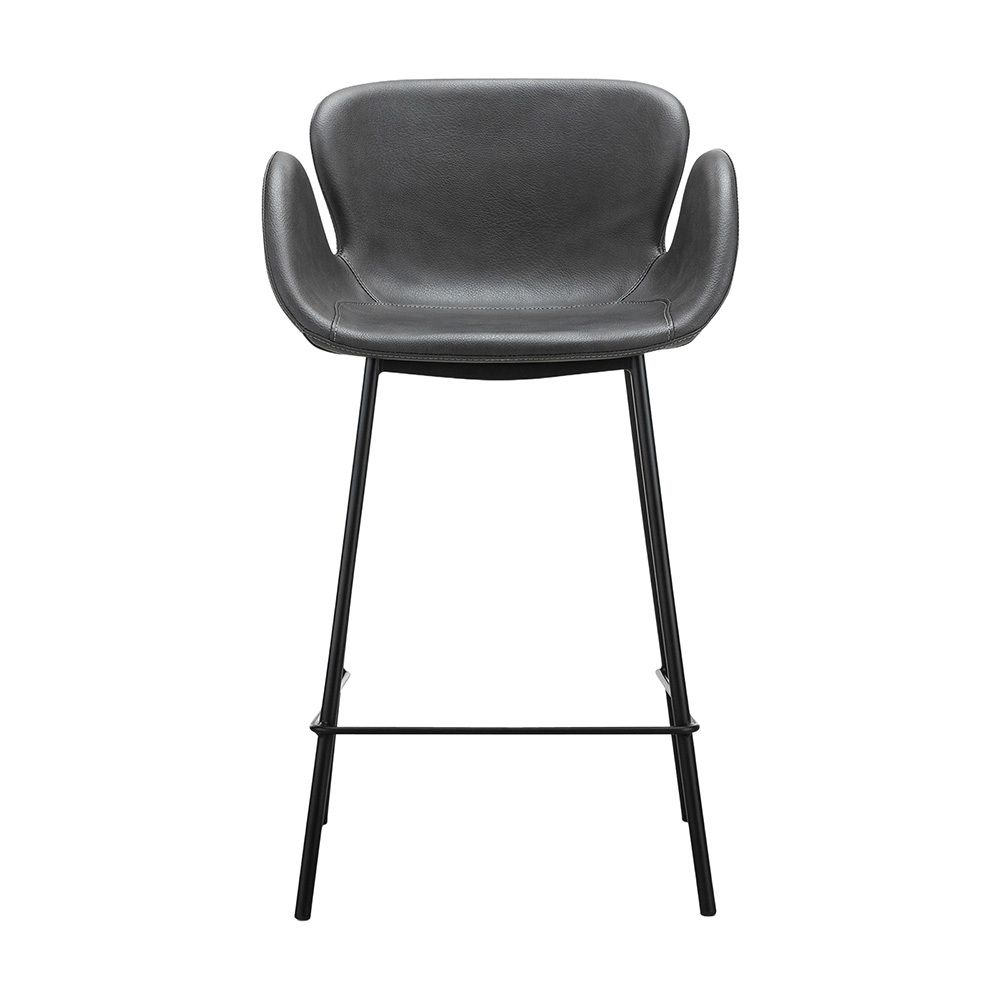66cm Nesca Vegan Leather Bar Stools