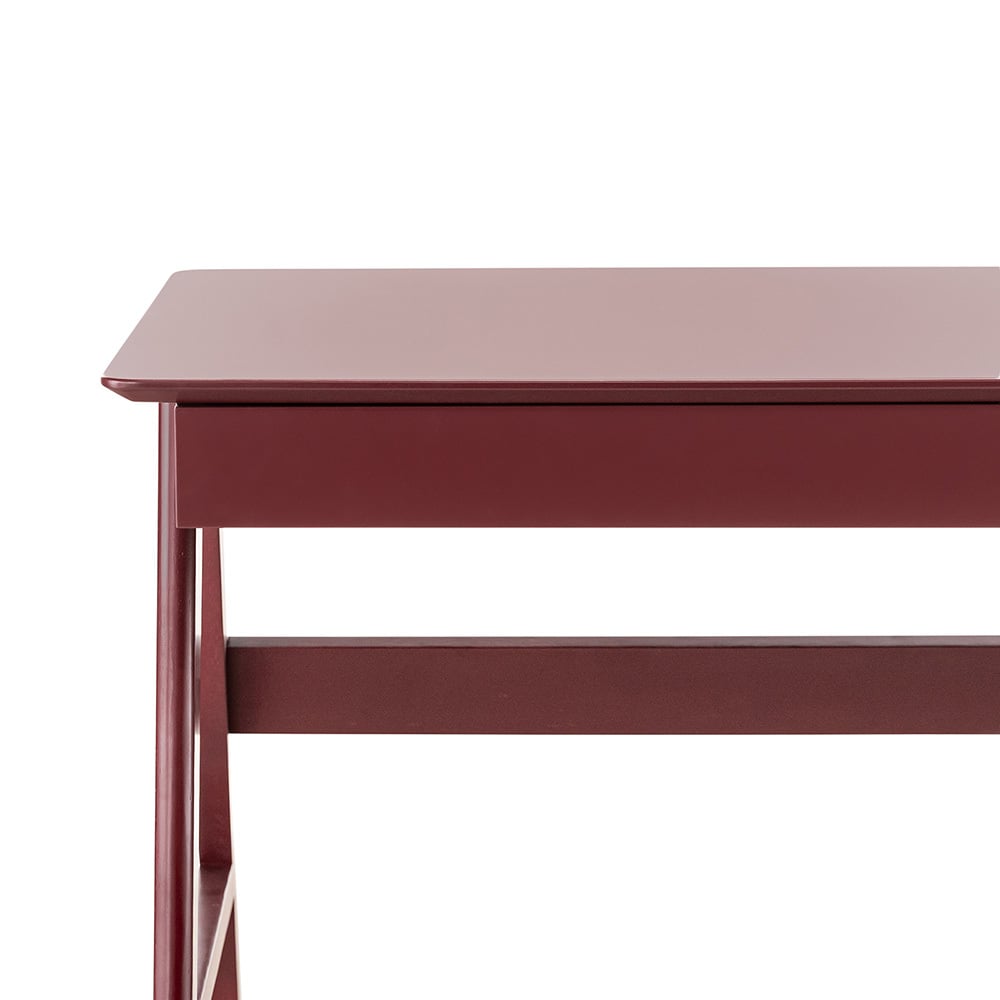 Scandi 2 Drawer Oak Wood Desk