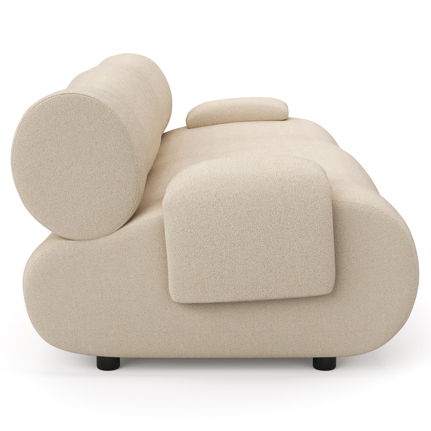 Delaney 2 Seater Boucle Modular Sofa