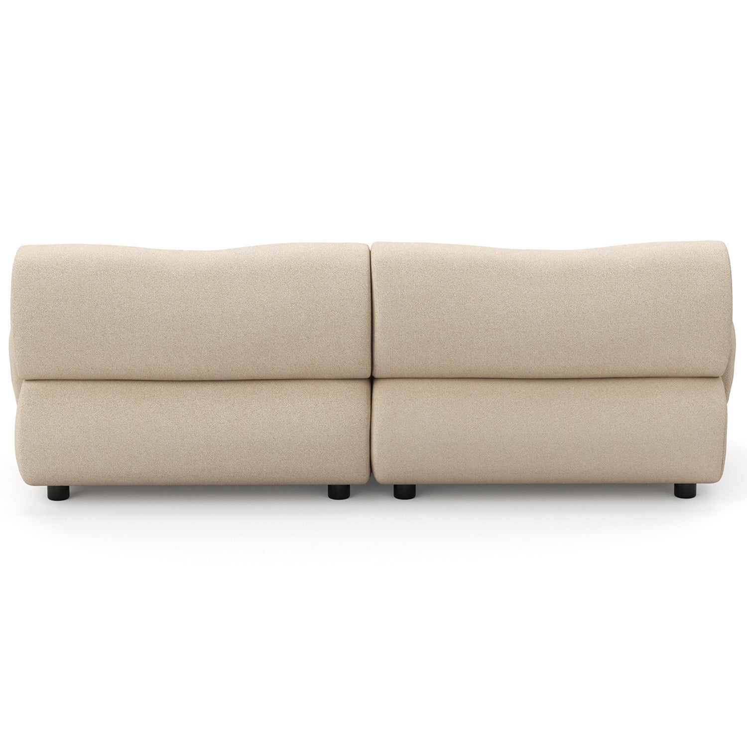 Delaney 2 Seater Boucle Modular Sofa
