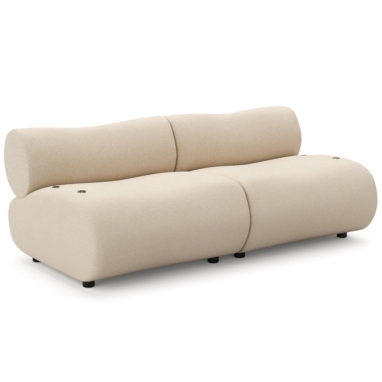 Delaney 2 Seater Boucle Modular Sofa