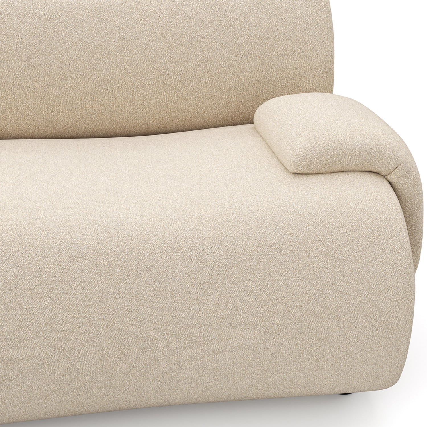 Delaney 2 Seater Boucle Modular Sofa