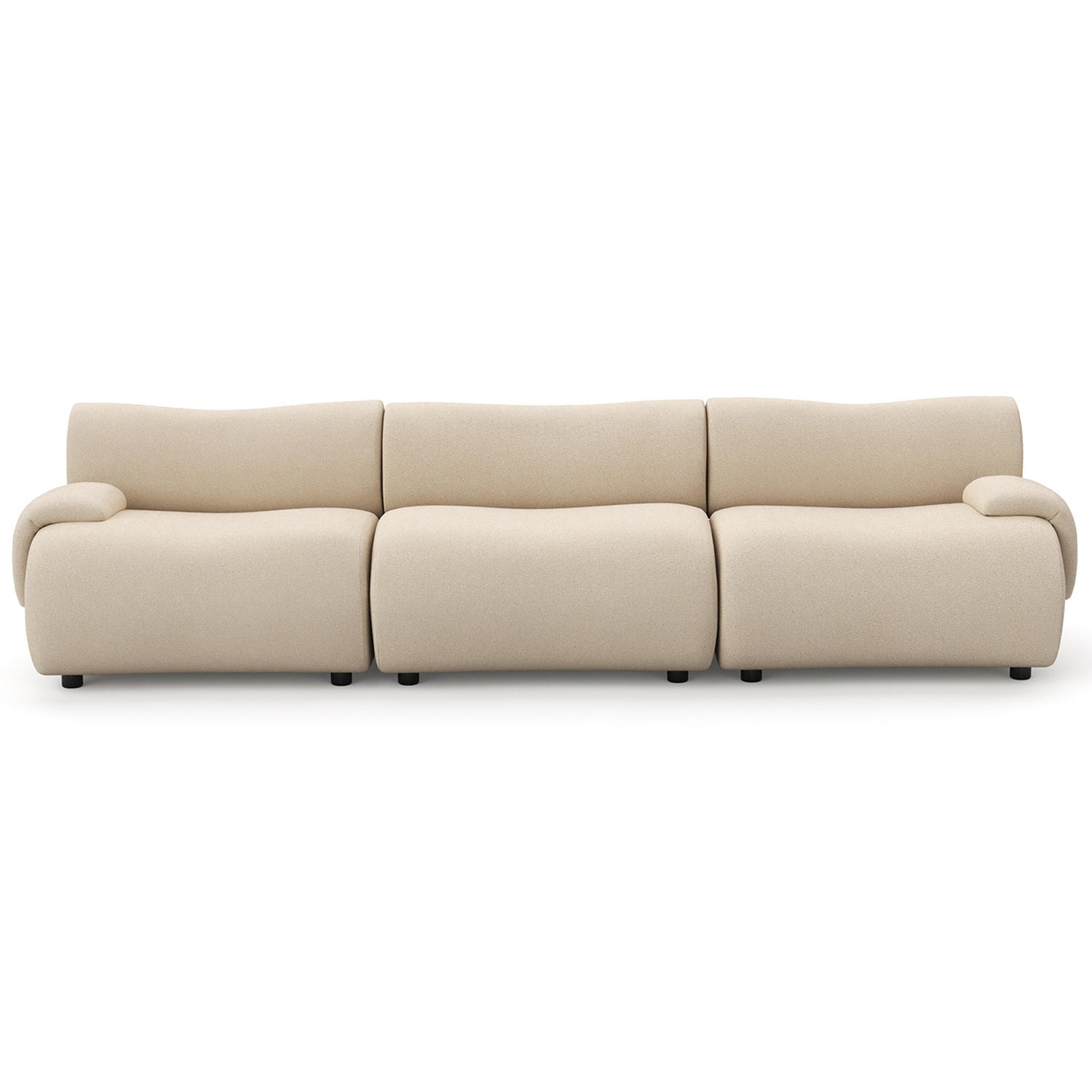 Delaney 4 Seater Boucle Modular Sofa