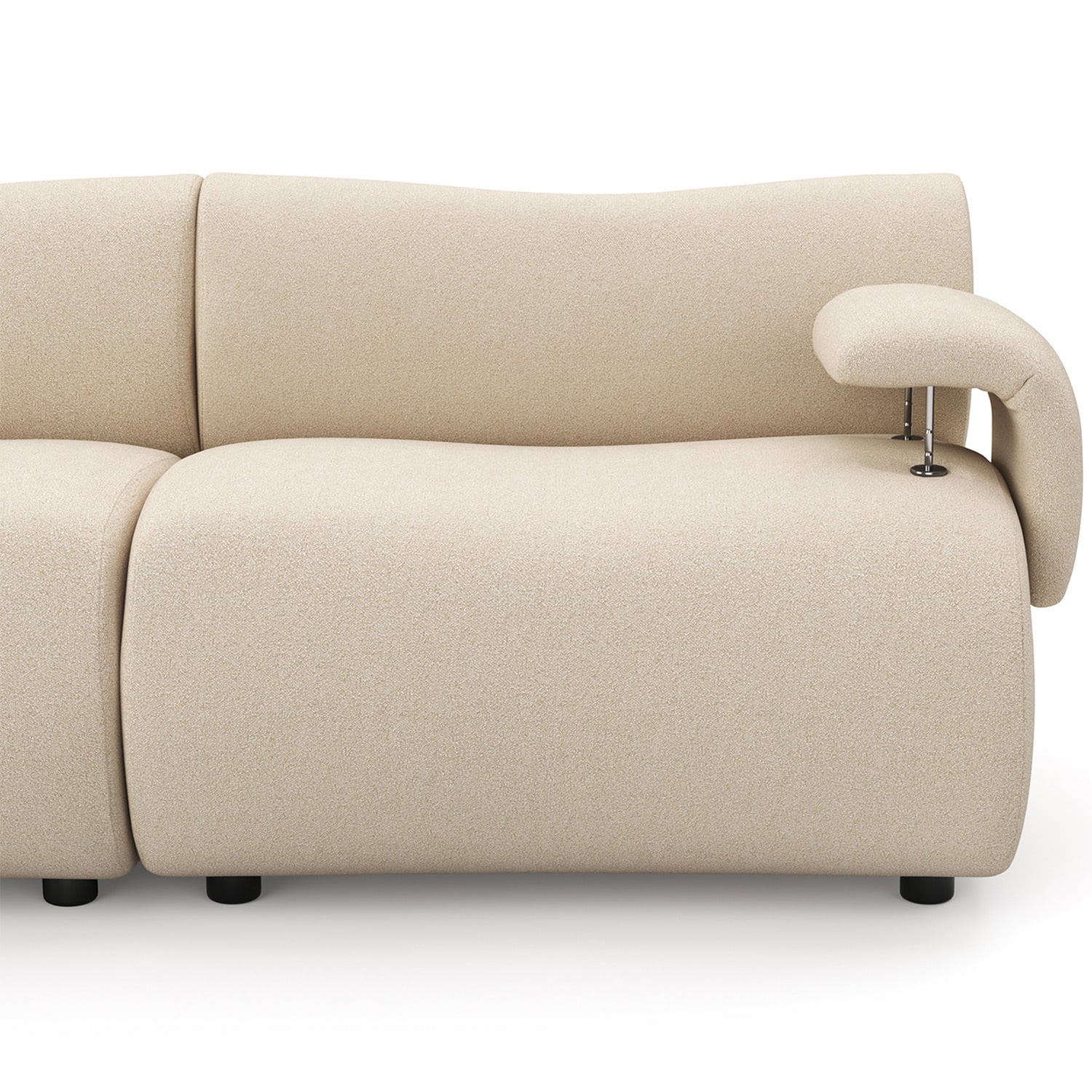 Delaney 4 Seater Boucle Modular Sofa
