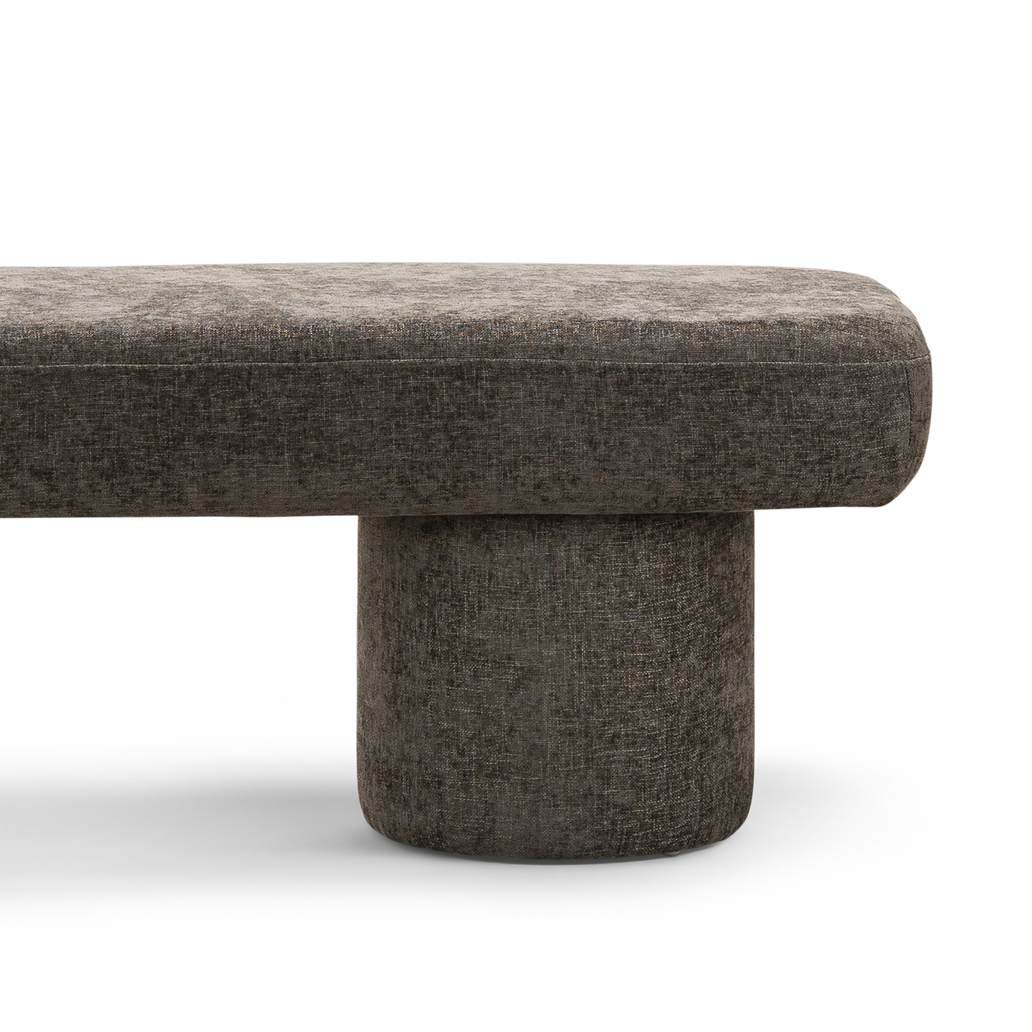 Hera Chenille Ottoman Bench